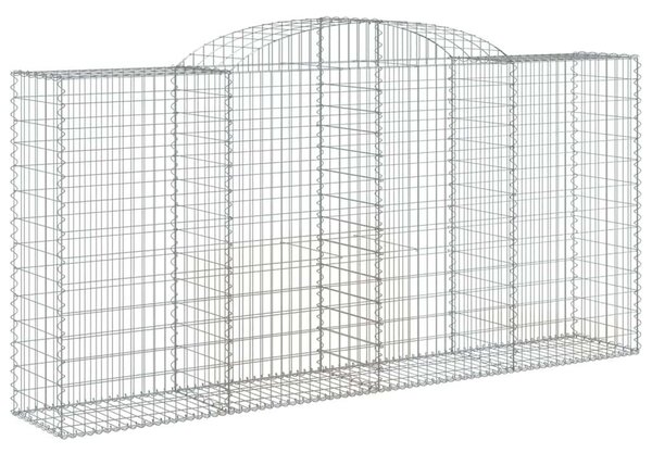VidaXL Íves Gabion Kosár - 12 db - 300x50x140/160 cm