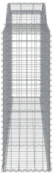 VidaXL Íves Gabion Kosár - 12 db - 300x50x140/160 cm