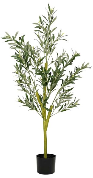 Zöld mesterséges olajfa 450 levél 120 cm