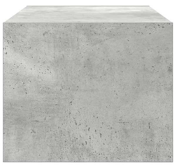 2 db betonszürke szerelt fa TV-szekrény 60x31x25,5 cm