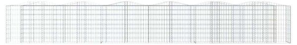 Gabion Magaságyás - Íves - 600x50x100 cm