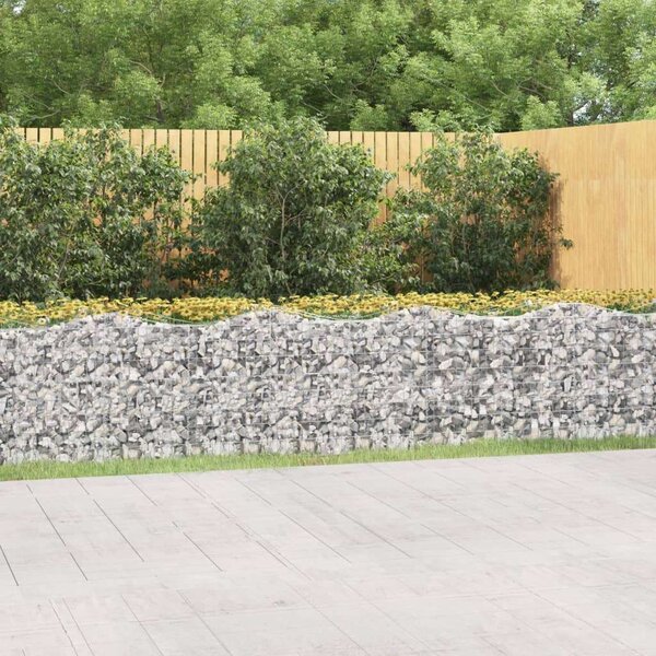 Gabion Magaságyás - Íves - 600x50x100 cm