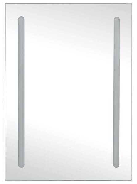 VidaXL Fürdőszoba Szekrény LED Tükörrel - 50x13x70 cm