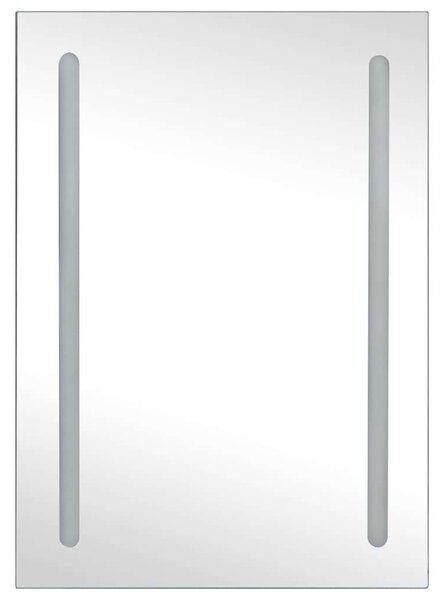 VidaXL Fürdőszoba Szekrény LED Tükörrel - 50x13x70 cm