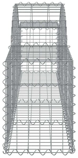 VidaXL Íves Gabion Kosár Szett - 13 db - 200x30x40/60 cm