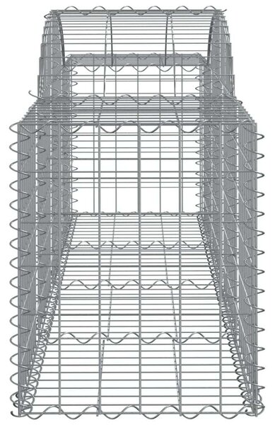 VidaXL Gabion Kosár - 30 db - 200x50x60/80 cm