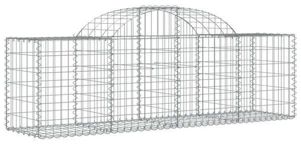 VidaXL Gabion Kosár - 30 db - 200x50x60/80 cm