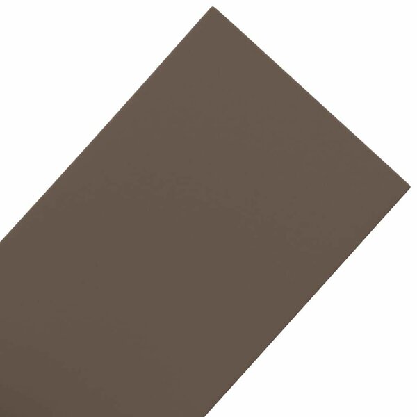 VidaXL 2 db barna polietilén kerti szegély 10 m x 20 cm