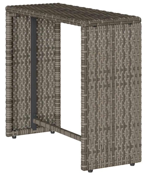 5 részes polyrattan kerti kanapé garnitúra párnákkal stackable