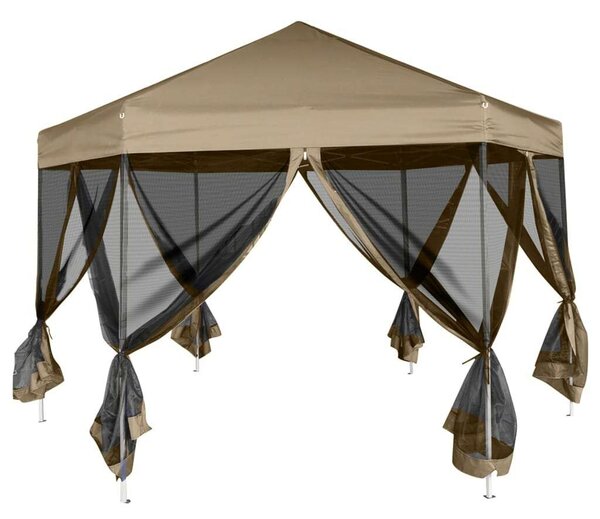 VidaXL Összecsukható Pavilon Szúnyoghálóval - 3,6x3,1m
