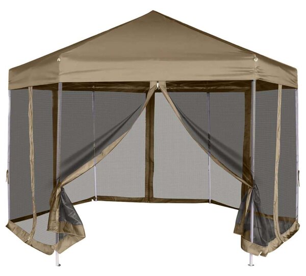 VidaXL Összecsukható Pavilon Szúnyoghálóval - 3,6x3,1m