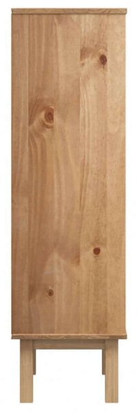 Otta Cipőszekrény - Fenyőfa - 3 Fiók - 120cm