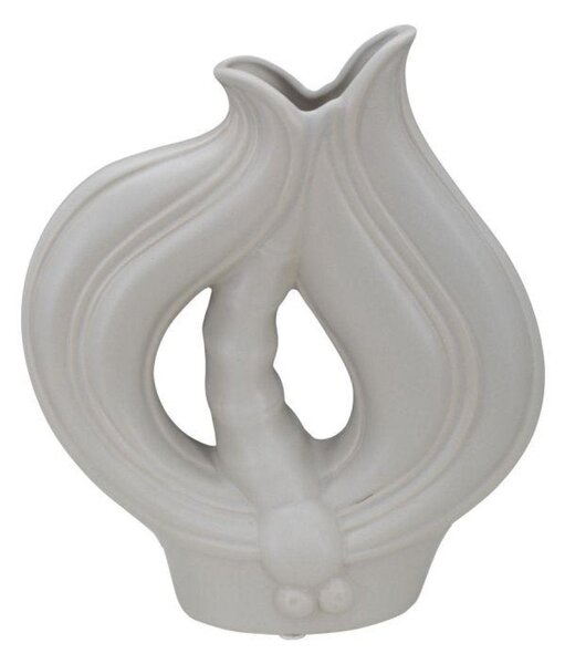 LIEN fehér porcelán váza