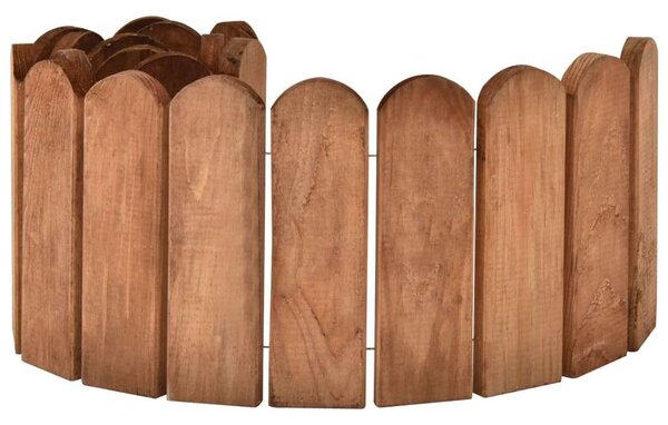 3 db Fenyőfa Bordűr - 120cm - Impregnált