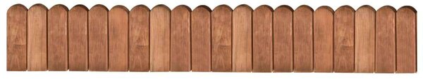 3 db Fenyőfa Bordűr - 120cm - Impregnált
