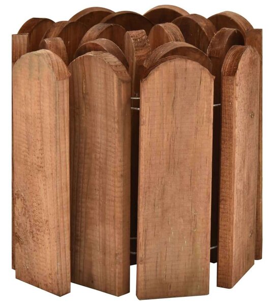 3 db Fenyőfa Bordűr - 120cm - Impregnált