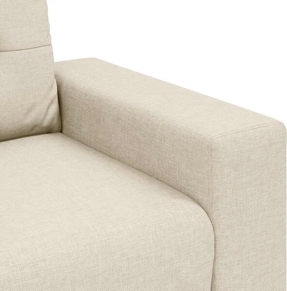 Vászon loveseat kanapé 140 cm