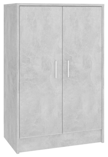 Modern Cipősszekrény - Betonszürke - 60x35x92 cm