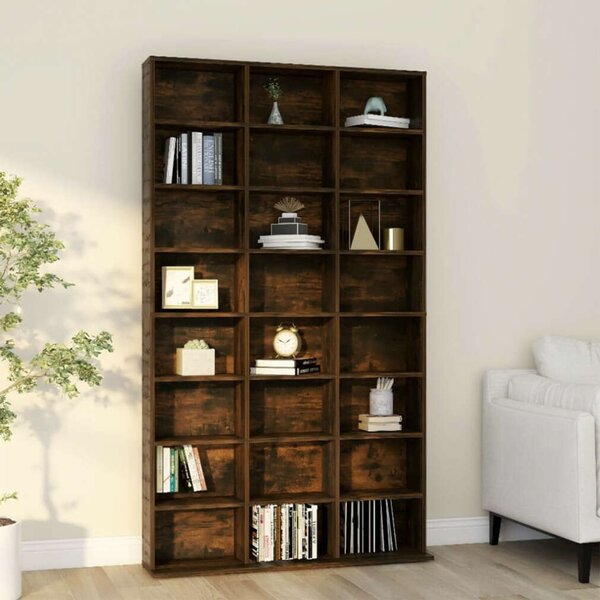 VidaXL Faliszekrény - Füstös Tölgy - 102x23x177,5 cm
