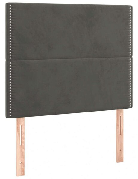 VidaXL Bársony Ágy - 80x200 cm
