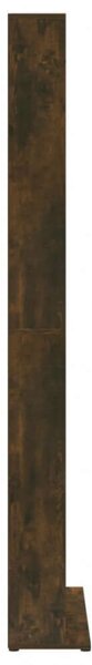 VidaXL Faliszekrény - Füstös Tölgy - 102x23x177,5 cm