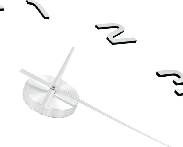 Modern ezüst 3D falióra 100 cm XXL