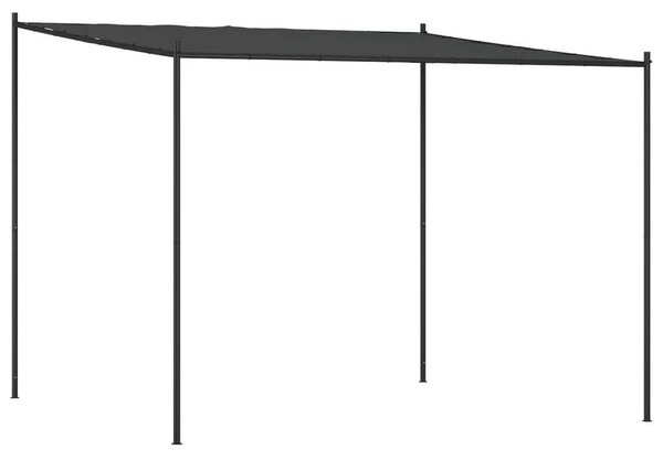 Kerti Pavilon - Acélvázas - 3x3 m - Antracitszürke