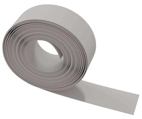 3x10m Szürke Polietilén Kerti Szegély - 20cm Magas