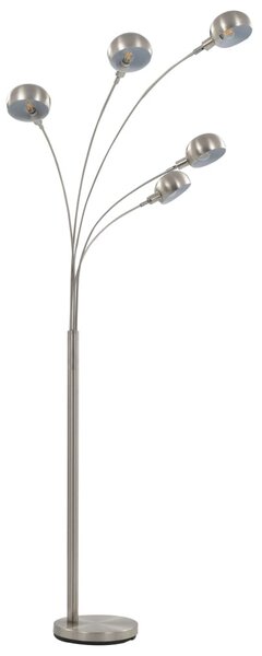 Ezüst állólámpa 200 cm 5 db E14 típusú foglalattal