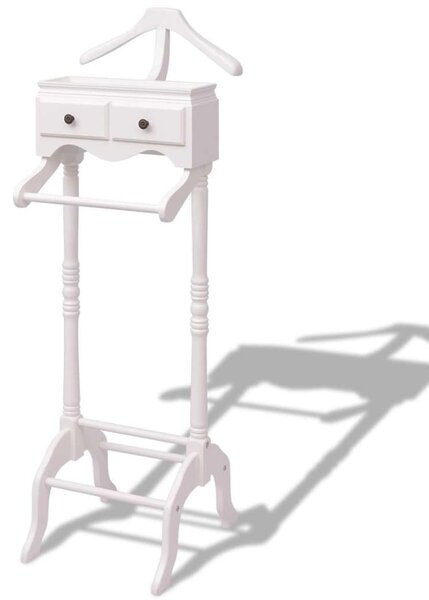 Fa Ruhatartó Állvány - Fehér - 125cm
