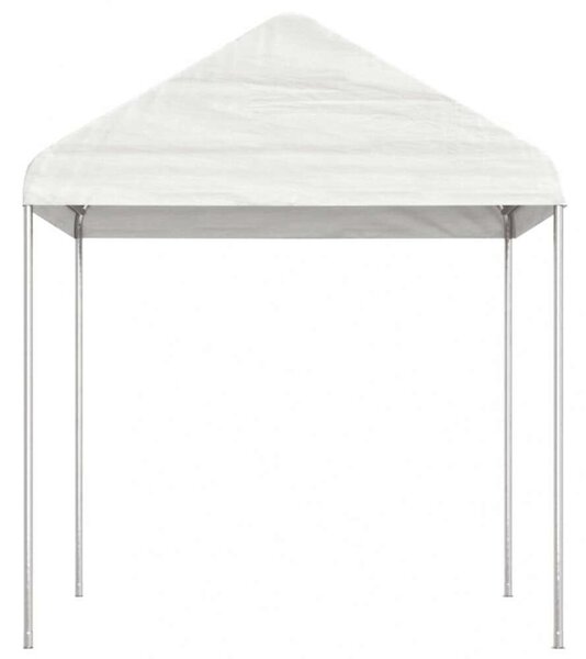 VidaXL Nagy Fehér Polietilén Pavilon - 13,38 x 2,28 m
