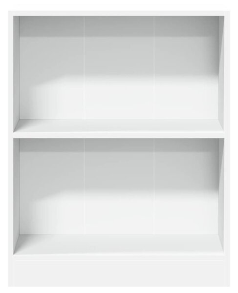 Fehér szerelt fa könyvespolc 60 x 24 x 76 cm