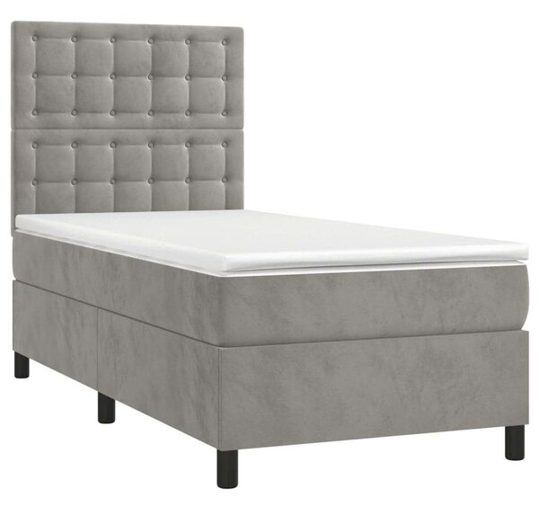 Bársony Ágy LED-del - 100x200 cm