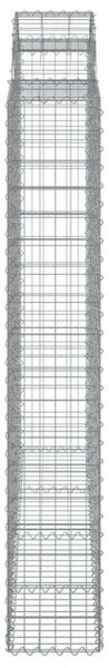 VidaXL Íves Gabion Kosár - 10 db - 200x50x180/200 cm