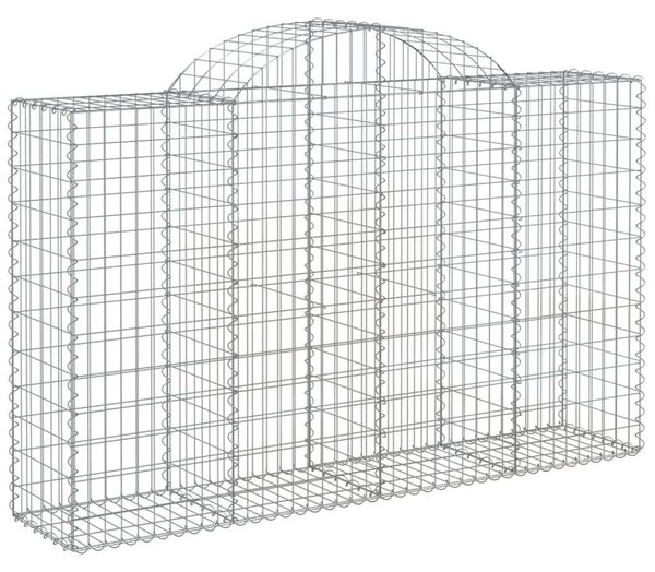 VidaXL Íves Gabion Kosár Szett - 12 db - 200x50x120/140 cm