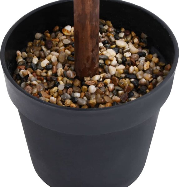 Zöld gömbalakú cserepes műpuszpáng 50 cm