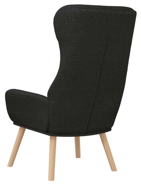 VidaXL Pihenőfotel - Fekete Szövet - 70x77x94 cm