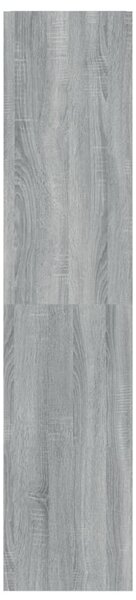 Szürke sonoma színű könyvszekrény/térelválasztó 40x30x135 cm