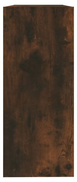 Füstös tölgyszínű könyvszekrény/térelválasztó 100 x 30 x 72 cm