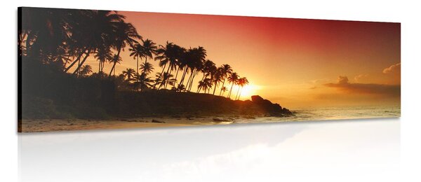 Kép naplemente Srí-Lankában