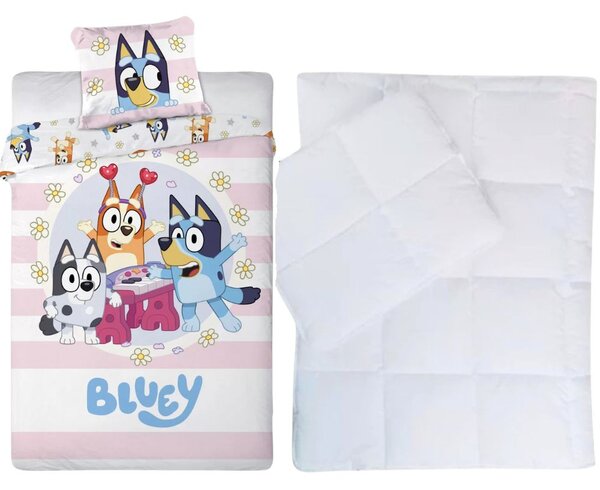 Bluey ovis ágynemű szett (party)