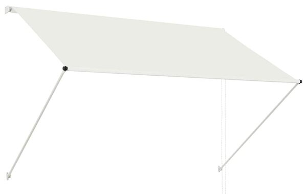 Feltekerhető krémszínű napellenző 200 x 150 cm