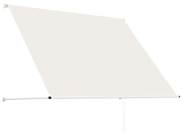 Feltekerhető krémszínű napellenző 200 x 150 cm