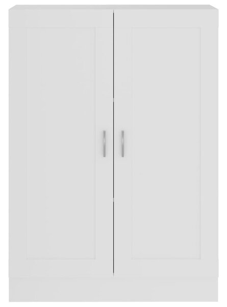Fehér szerelt fa könyvszekrény 82,5 x 30,5 x 115 cm