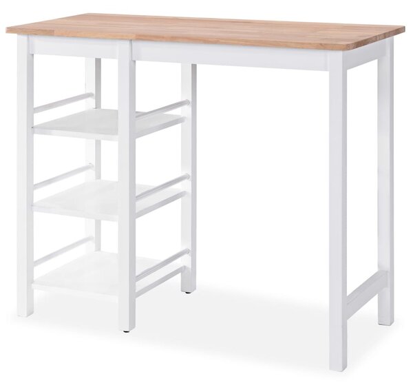 3 részes fehér MDF bárgarnitúra