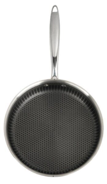 Zilan ZLN9679 Hexachef serpenyő fedővel, 26 cm, 3,2 liter, 3 rétegű, hatszögletű hibrid tapadásmentes belső