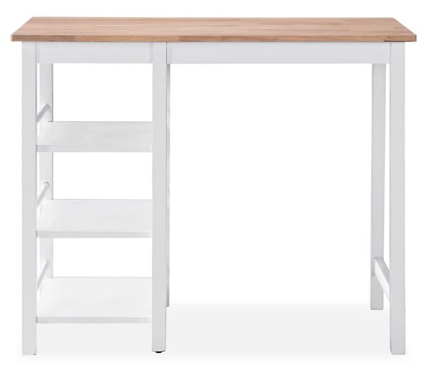 3 részes fehér MDF bárgarnitúra
