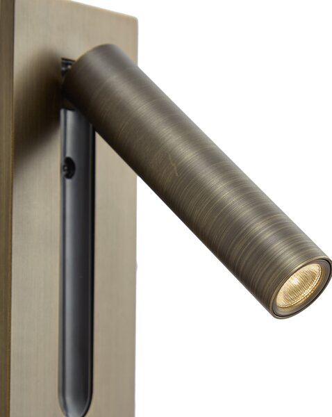 2 darabos modern fali lámpa szett sötét bronz színben LED-del - Plaza