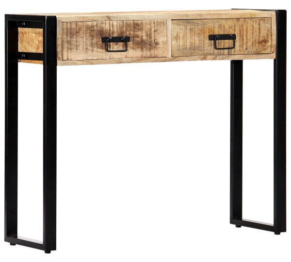 Tömör mangófa tálalóasztal 90 x 30 x 75 cm