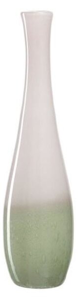 LEONARDO CASOLARE váza 40cm fehér-zöld